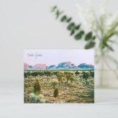 カタジュタザオルガスセントラルオーストラリア ポストカード (スタンド正面)