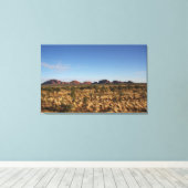 カタジュタ – オーストラリアの日の出のガス キャンバスプリント (インサイチュ (ウッドフロア))