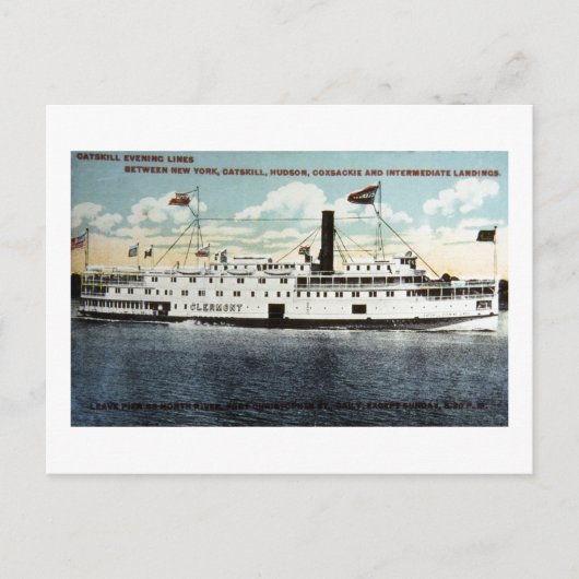 カタスキル夕べライン – ザクレルモン ポストカード (正面)