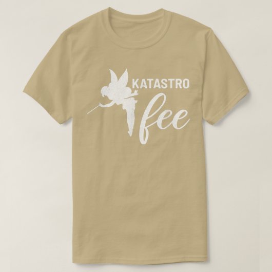 カタストロフェアリーおもしろい小人妖精 Tシャツ (デザイン正面)