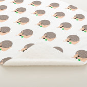 カタツムイルウィズクローバーベビーシェルパブランケット シェルパブランケット (3/4)