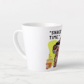 カタツムクの時間！ – 動物おもしろい – コーヒー – クッキー カフェラテマグ (左アングル)