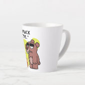 カタツムクの時間！ – 動物おもしろい – コーヒー – クッキー カフェラテマグ (右アングル)