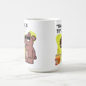 カタツムクの時間! – 動物おもしろい – コーヒー – クッキー コーヒーマグカップ (中央)