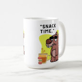 カタツムクの時間! – 動物おもしろい – コーヒー – クッキー コーヒーマグカップ (正面右)