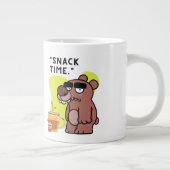 カタツムクの時間! – 動物おもしろい – コーヒー – クッキー ジャンボコーヒーマグカップ (右)