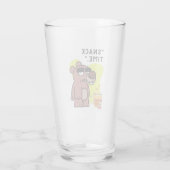 カタツムクの時間！ – 動物おもしろい – コーヒー – クッキー タンブラーグラス (裏面)