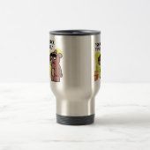 カタツムクの時間！ – 動物おもしろい – コーヒー – クッキー トラベルマグ (中央)