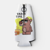 カタツムクの時間！ – 動物おもしろい – コーヒー – クッキー ボトルクーラー (裏面)