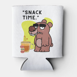 カタツムクの時間！ – 動物おもしろい – コーヒー – クッキー 缶クーラー