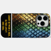 カタツムシキンの複雑な詳細 Case-Mate iPhoneケース (裏面 (横))