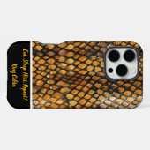 カタツムシキン模様の自然芸術 iPhoneケース (裏面横)
