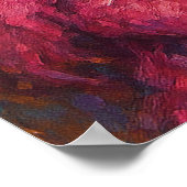 カタツムジー女性ヒッポポートレートマルディグラスポスター ポスター (角)