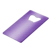 カタツムジー洗練パープルカスタムモノグラム クレジットカード栓抜き (裏面アングル)