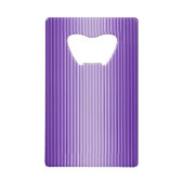 カタツムジー洗練パープルカスタムモノグラム クレジットカード栓抜き (裏面)