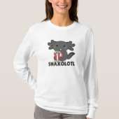 カタツムソロトルアキソロトルラバーズスイートアニマルズポップコーン Tシャツ (正面)