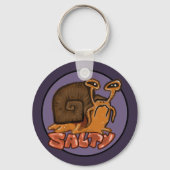 カタツムリおもしろいの絵文字「塩辛」 キーホルダー (裏面)