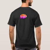 カタツムリおもしろいの絵文字「塩辛」 Tシャツ (裏面)