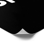 カタツムリおもしろいムプンダークBG ポスター (角)