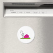 カタツムリおもしろいー マグネット (インサイチュ (食洗機))