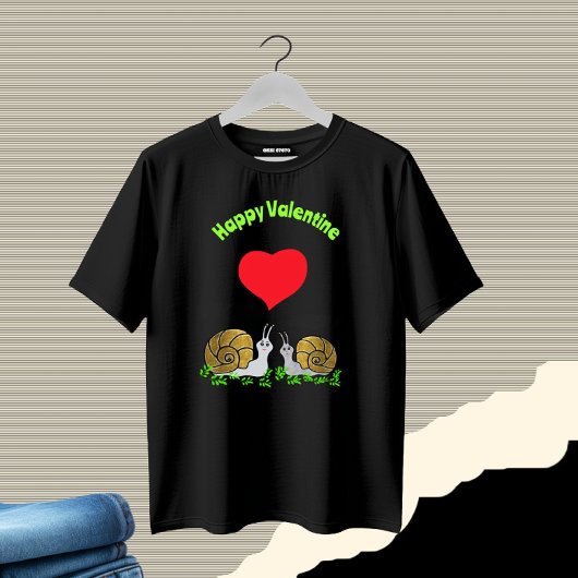 カタツムリおもしろいー Tシャツ