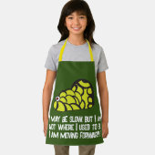 カタツムリお洒落キッズ エプロン (インサイチュ)