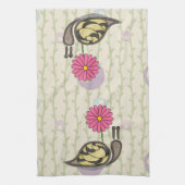 カタツムリのキッチンタオルをサディ キッチンタオル (縦)