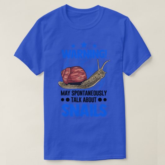 カタツムリのギフト食用3 Tシャツ (デザイン正面)
