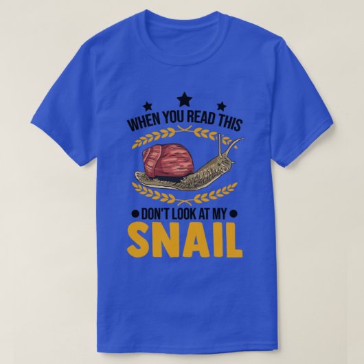 カタツムリのギフト食用8 Tシャツ (デザイン正面)