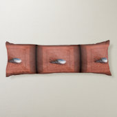 カタツムリのテラコッタのマクロ写真 ボディピロー (裏面)