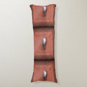 カタツムリのテラコッタのマクロ写真 ボディピロー (正面縦)