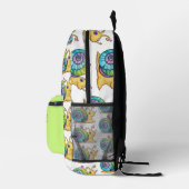 カタツムリのバックパック、一種のパーソナライズ プリントバックパック (右)