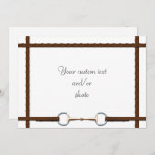 カタツムリのビットとレースの手綱すべての目的の写真 シーズンカード (正面/裏面)