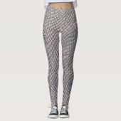 カタツムリのヘビの皮のレギンス レギンス (正面)