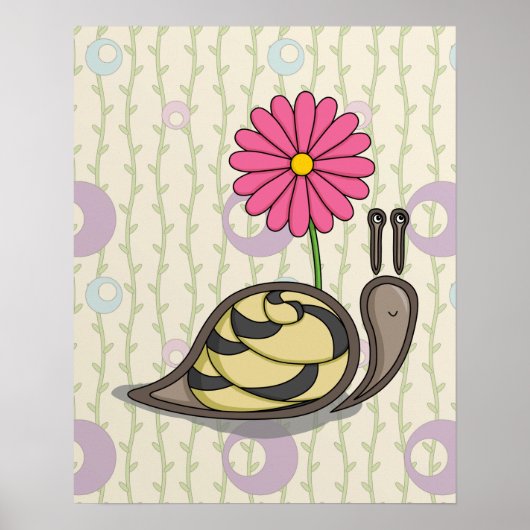 カタツムリのポスターを保存 ポスター (正面)