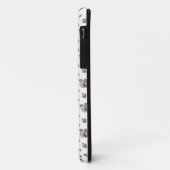 カタツムリの可愛い模様のiPhoneケース Case-Mate iPhoneケース (裏面/左)