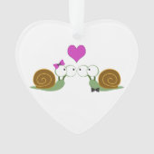 カタツムリの愛 オーナメント (正面)