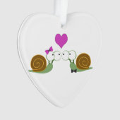 カタツムリの愛 オーナメント (正面)