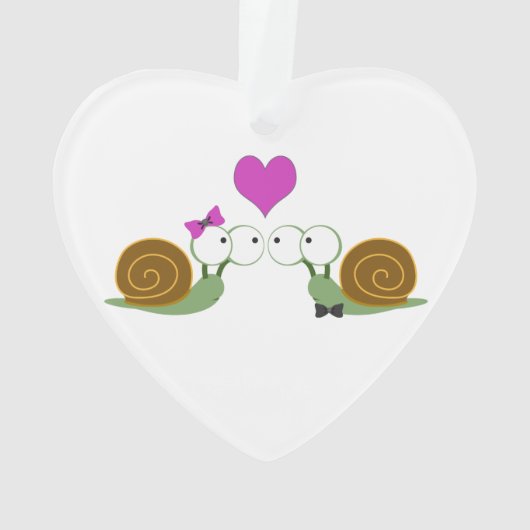 カタツムリの愛 オーナメント (裏面)