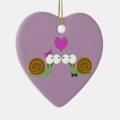 カタツムリの愛 セラミックオーナメント (右)