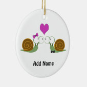 カタツムリの愛 セラミックオーナメント (右)