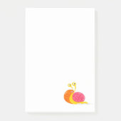 カタツムリの投稿ノート ポストイット (正面)