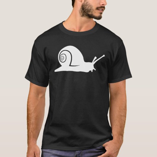カタツムリの柔らかい動物森林動物 Tシャツ (正面)