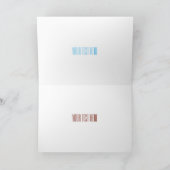 カタツムリの漫画イラストレーション カード (内部)