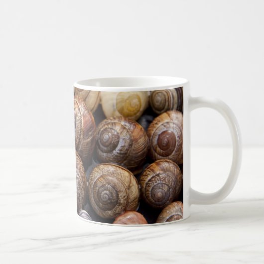 カタツムリの貝殻 コーヒーマグカップ (右)