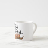 カタツムリの野生の側面 エスプレッソカップ (正面右)