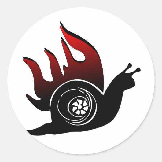 カタツムリを増やす ラウンドシール (正面)