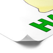 カタツムリを雹 ポスター (角)