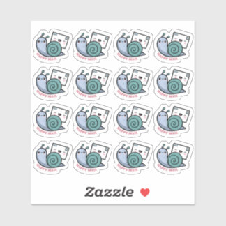 カタツムリカスタムハッピーメール シール