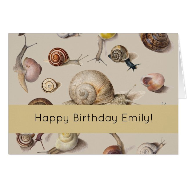 カタツムリガーデンペット腹足類スラグ植物カタツムリ (正面横)